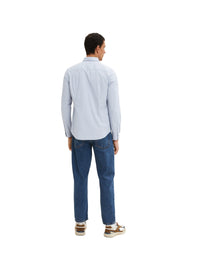 Tom Tailor Hemd mit Allover-Print Langarmhemd