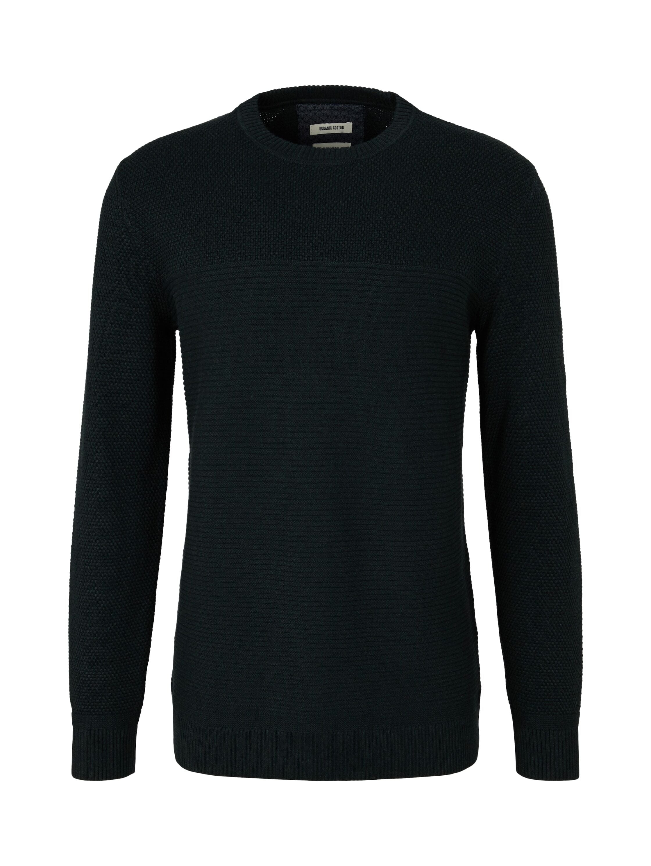 Tom Tailor Basic Structured Knit Pullover Strickpullover
