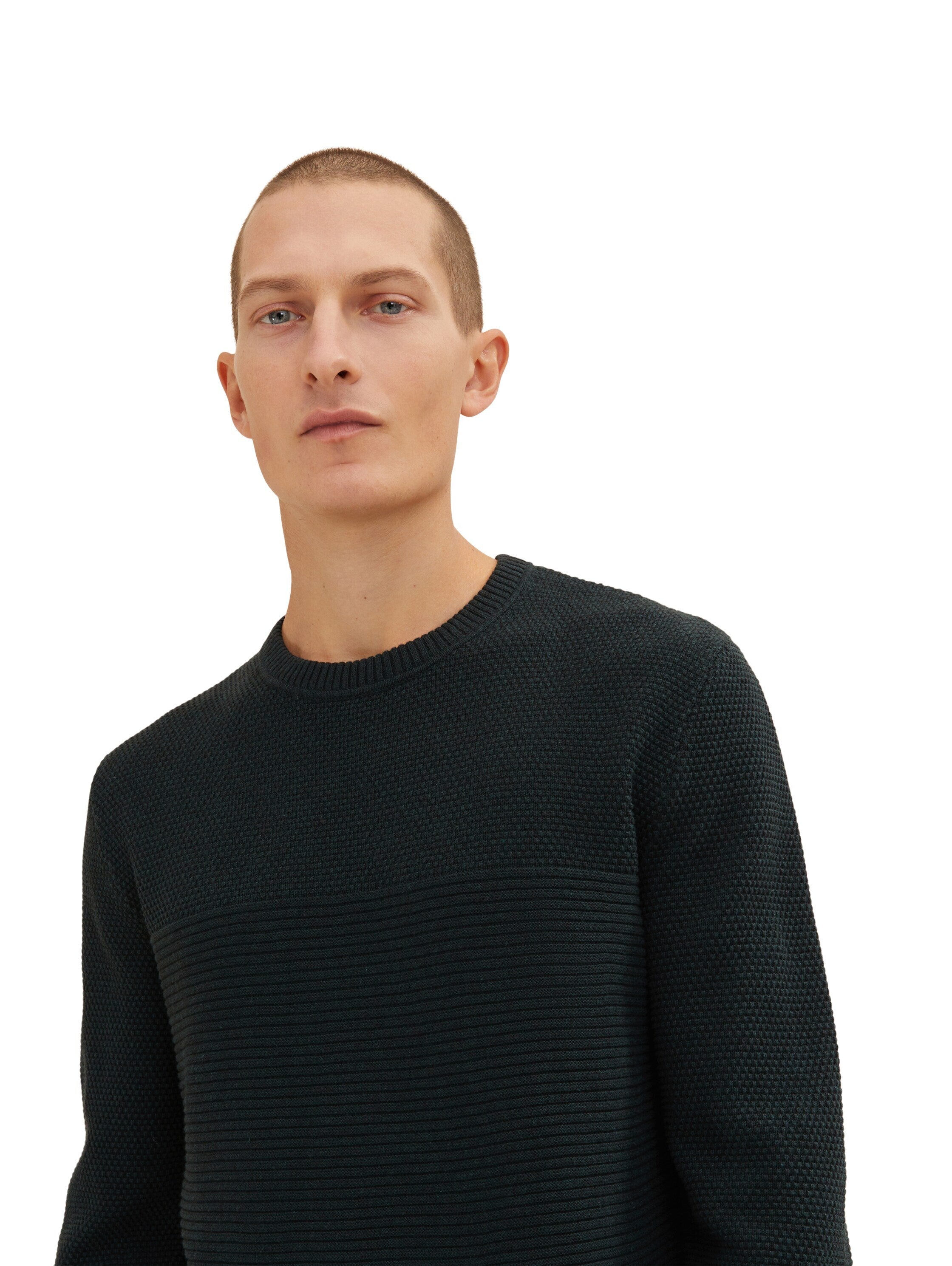 Tom Tailor Basic Structured Knit Pullover Strickpullover