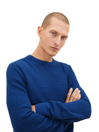 Tom Tailor Basic Structured Knit Pullover Strickpullover