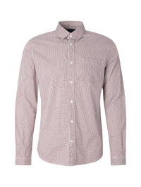 Tom Tailor Hemd mit Allover-Print Langarmhemd