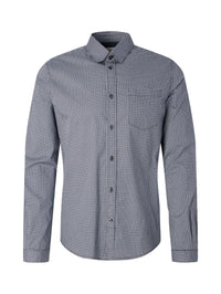 Tom Tailor Hemd mit Allover-Print Langarmhemd