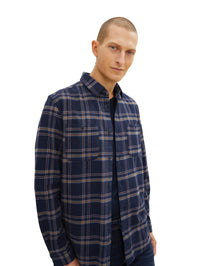 Tom Tailor Kariertes Hemd Langarmhemd