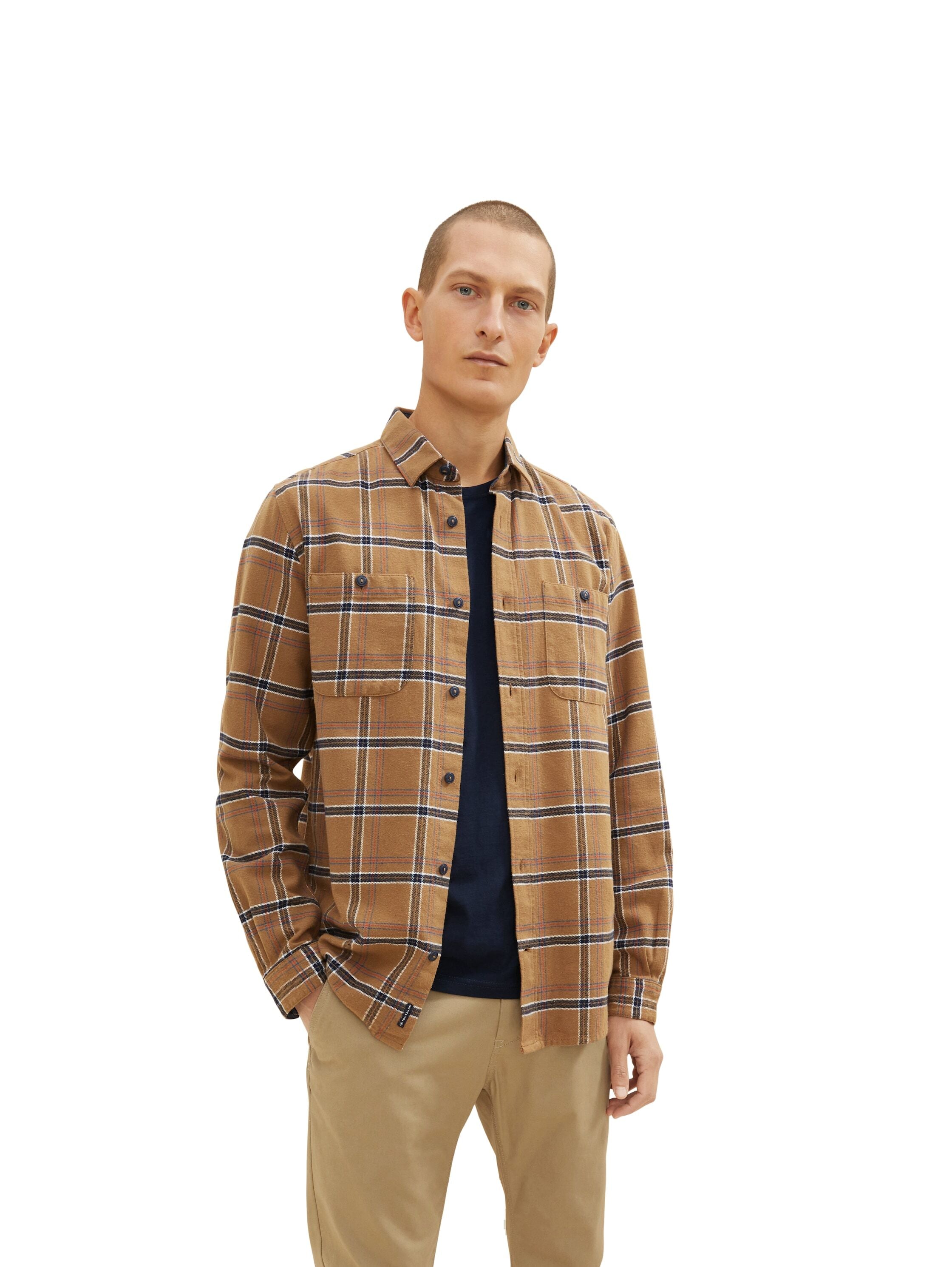 Tom Tailor Kariertes Hemd Langarmhemd