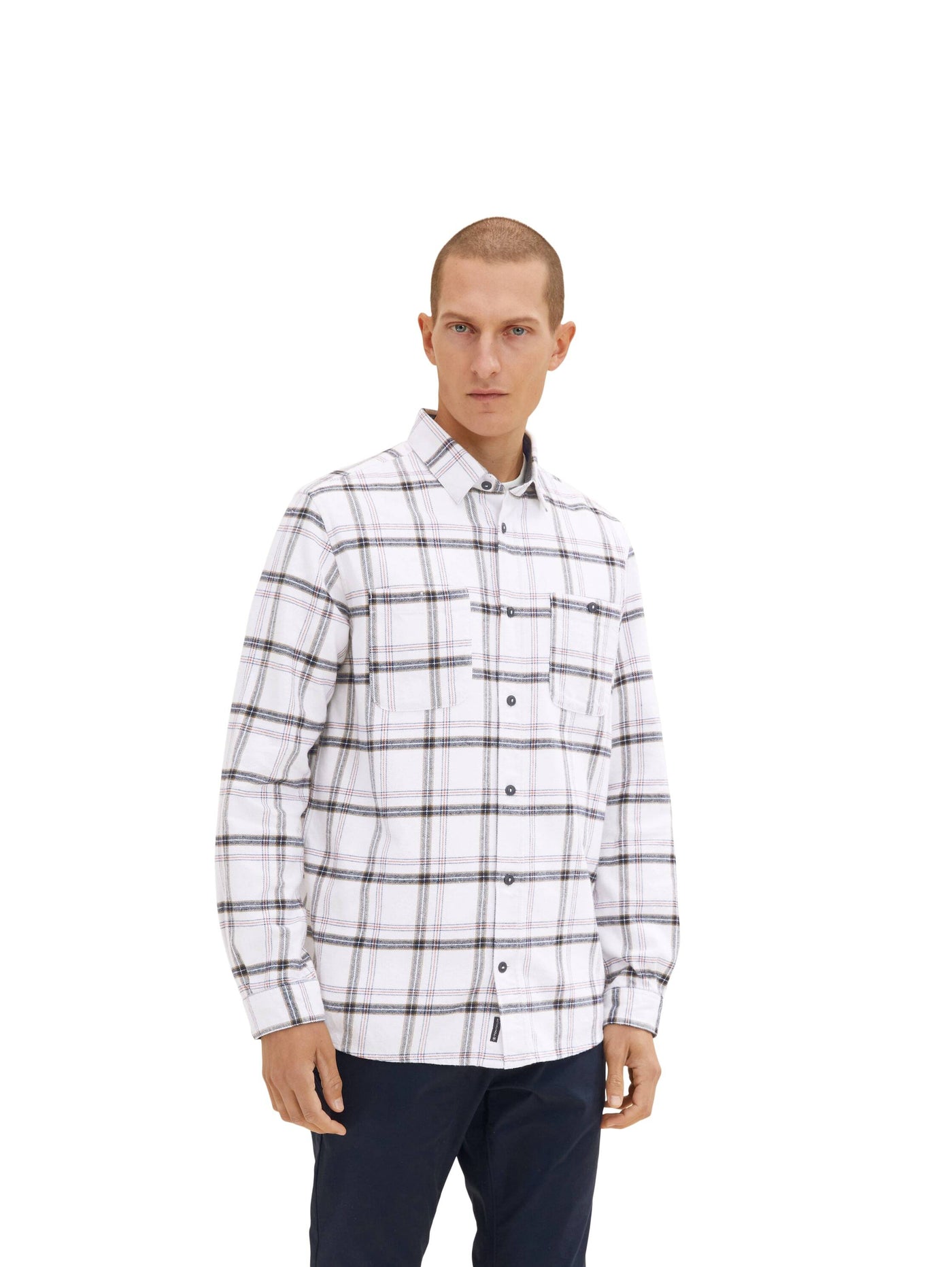 Tom Tailor Kariertes Hemd Langarmhemd