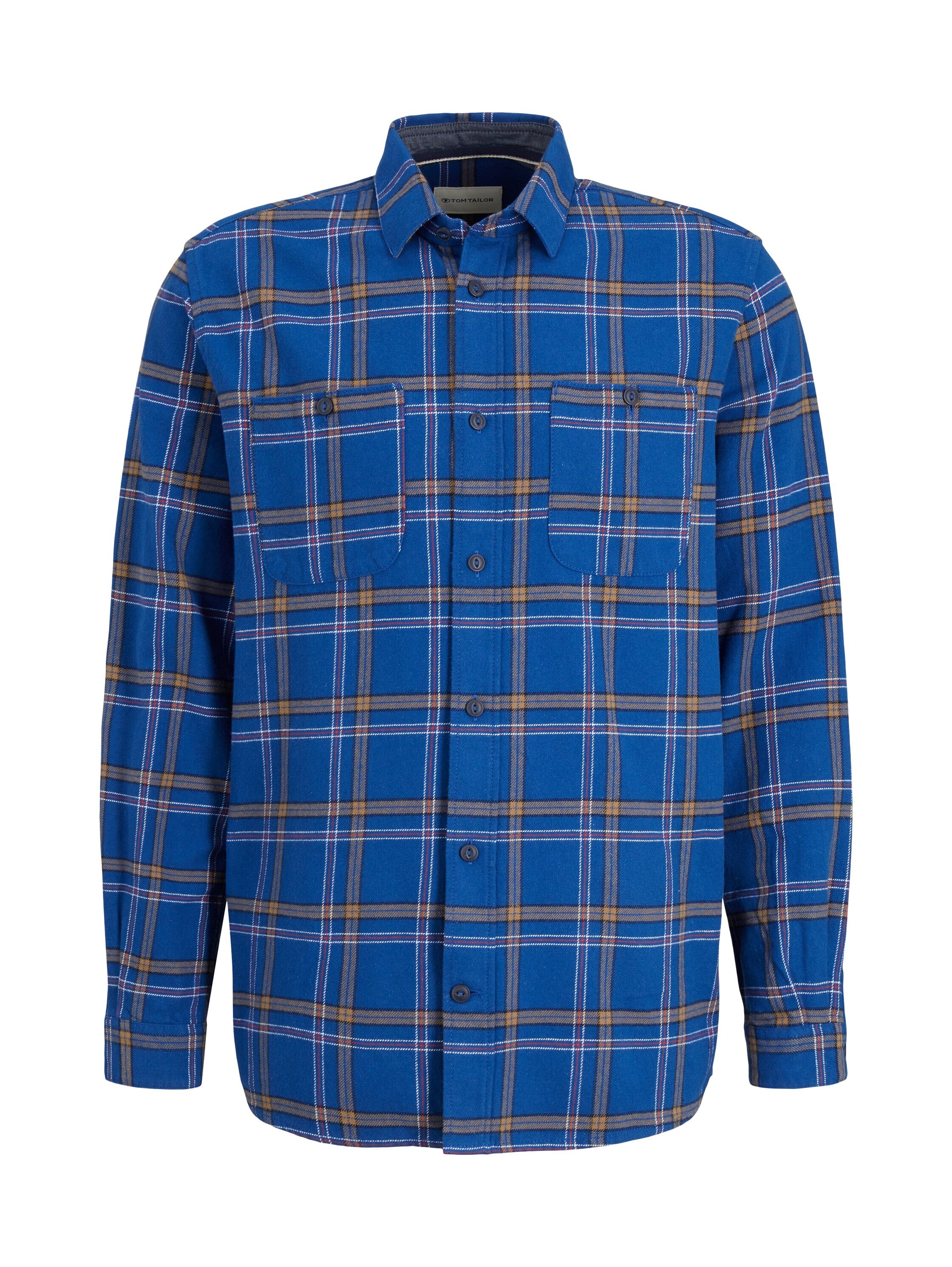 Tom Tailor Kariertes Hemd Langarmhemd