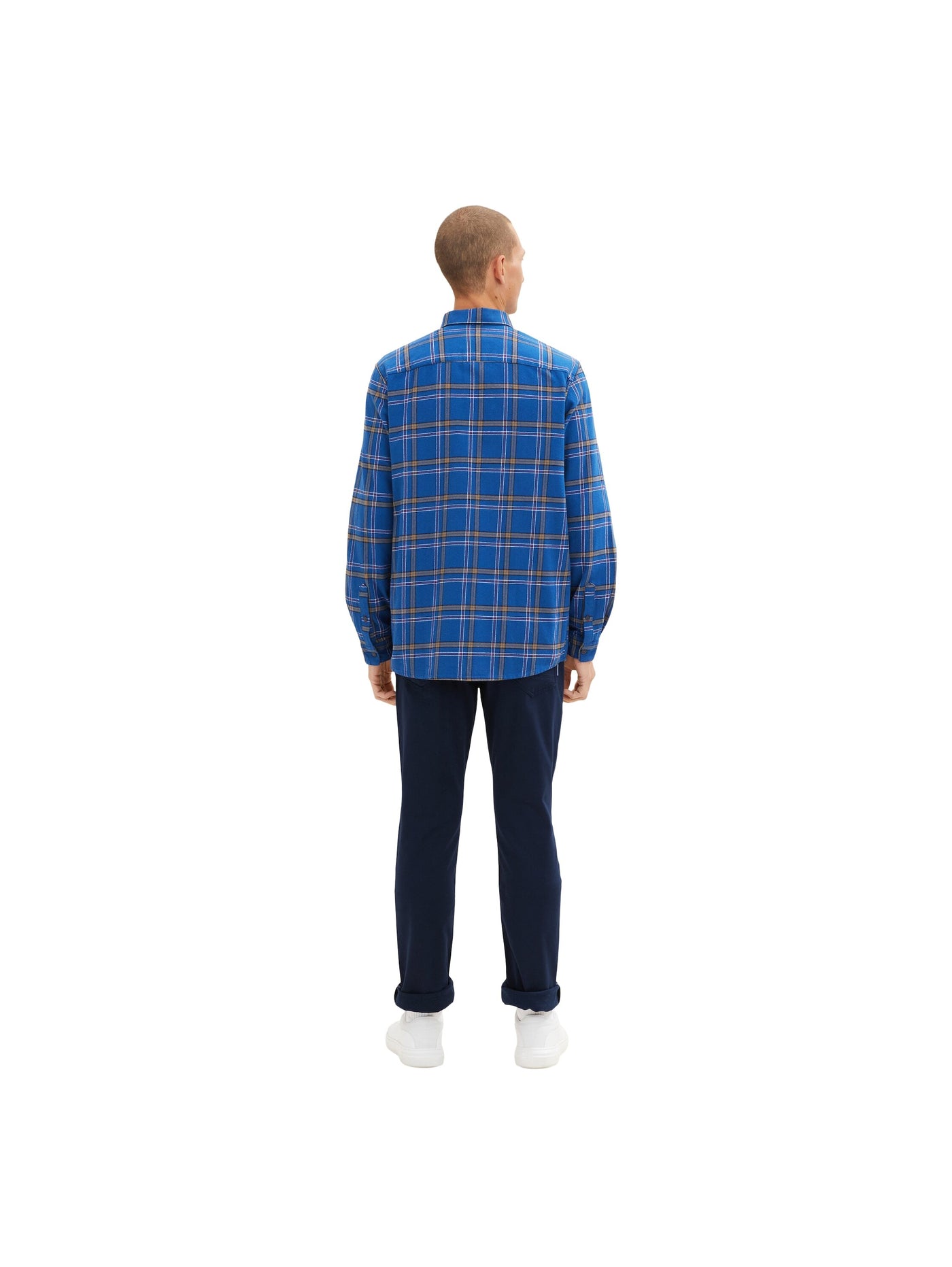 Tom Tailor Kariertes Hemd Langarmhemd