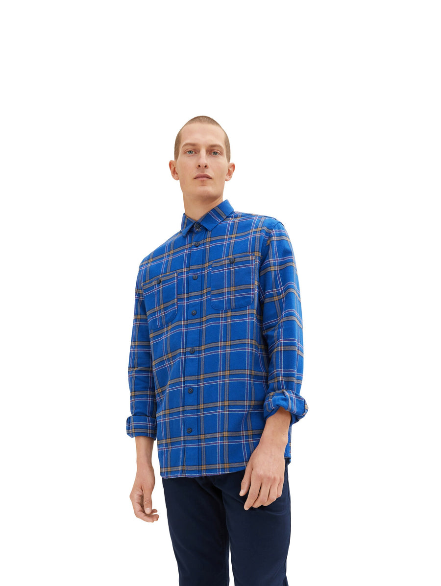 Tom Tailor Kariertes Hemd Langarmhemd