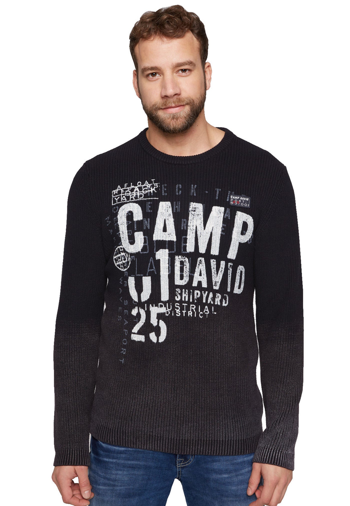 Camp David Shipyard Langarmshirt