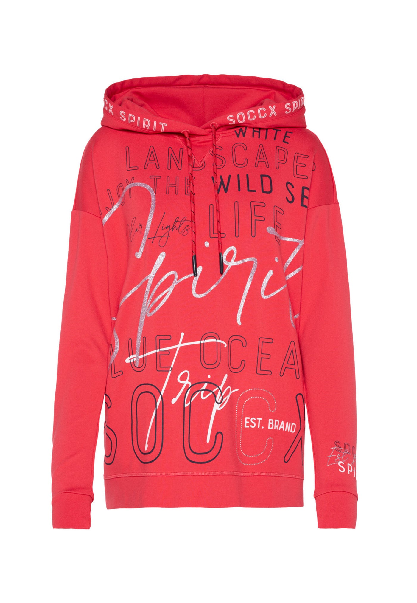 Soccx Into The Blue Hoody mit Kapuze