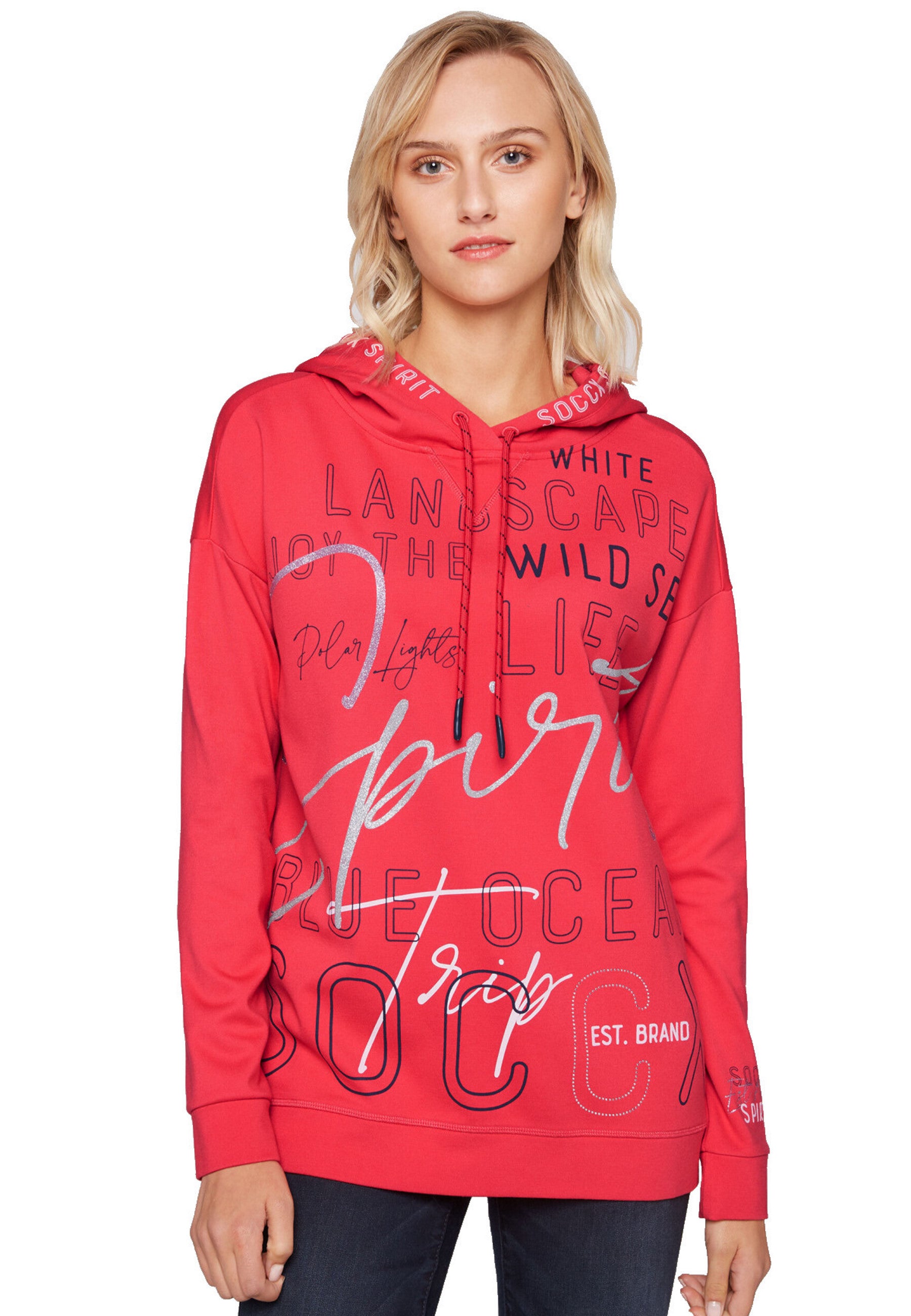 Soccx Into The Blue Hoody mit Kapuze