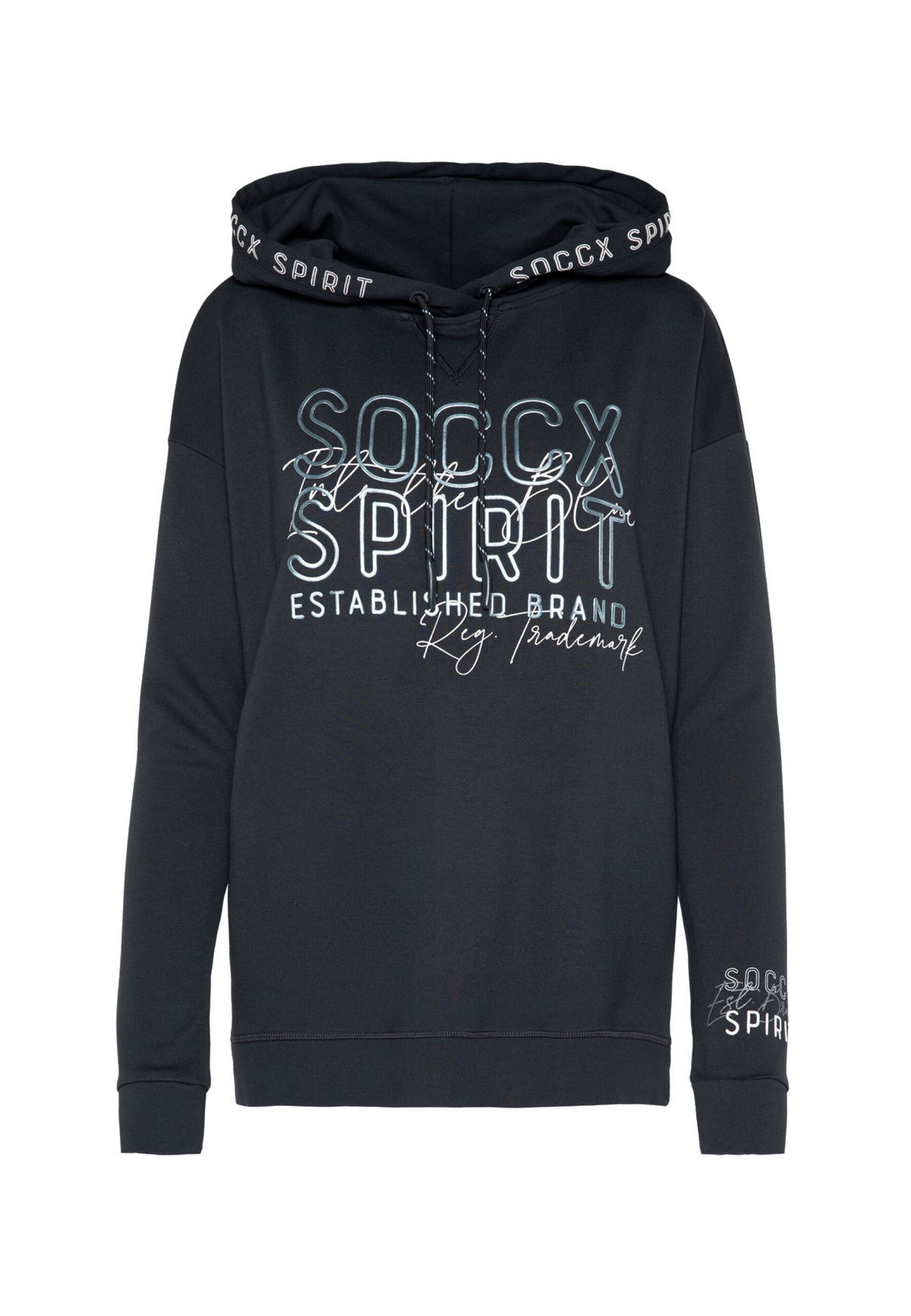 Soccx Into The Blue Hoody mit Kapuze