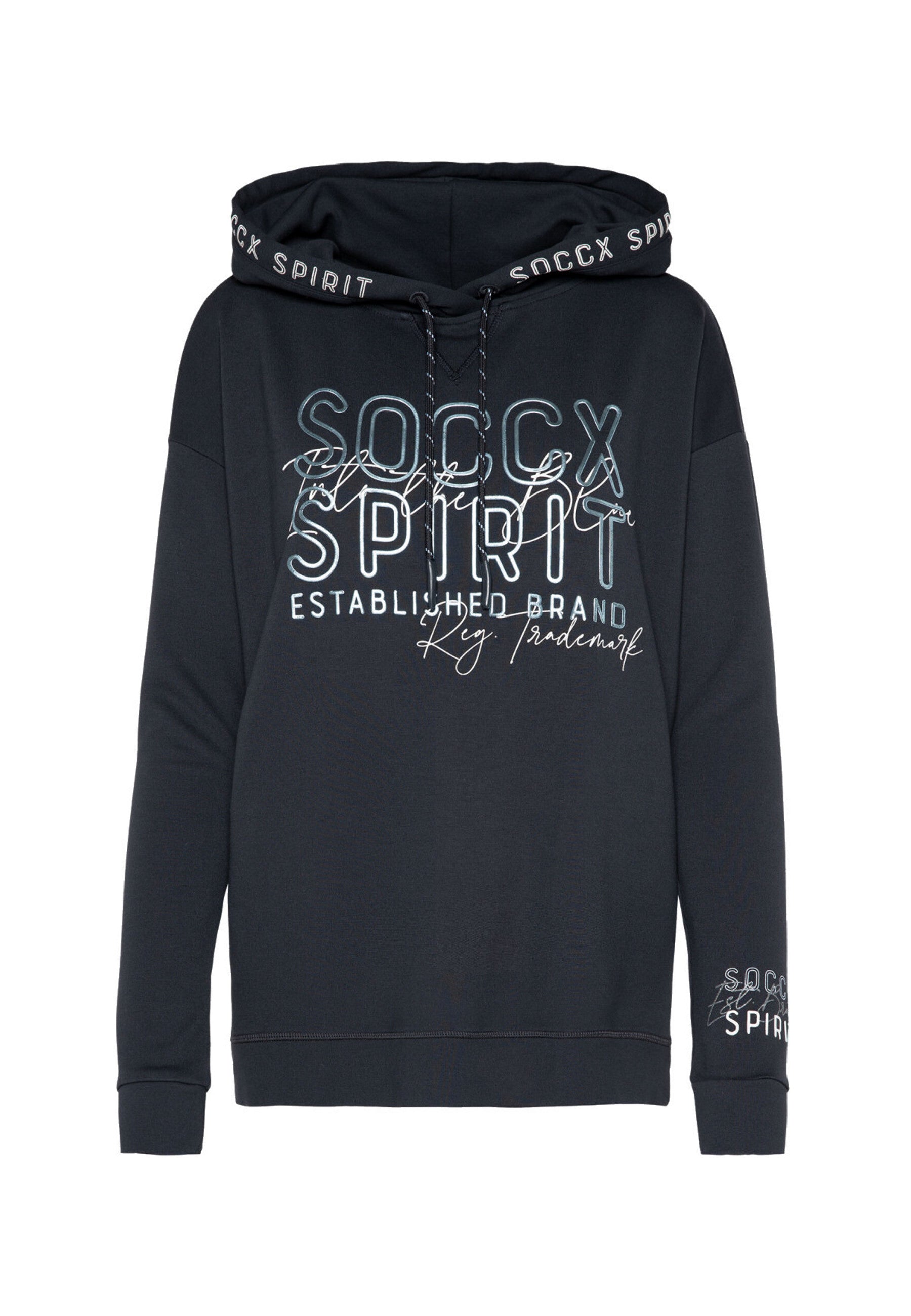 Soccx Into The Blue Hoody mit Kapuze