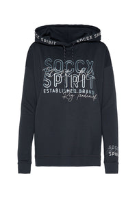 Soccx Into The Blue Hoody mit Kapuze