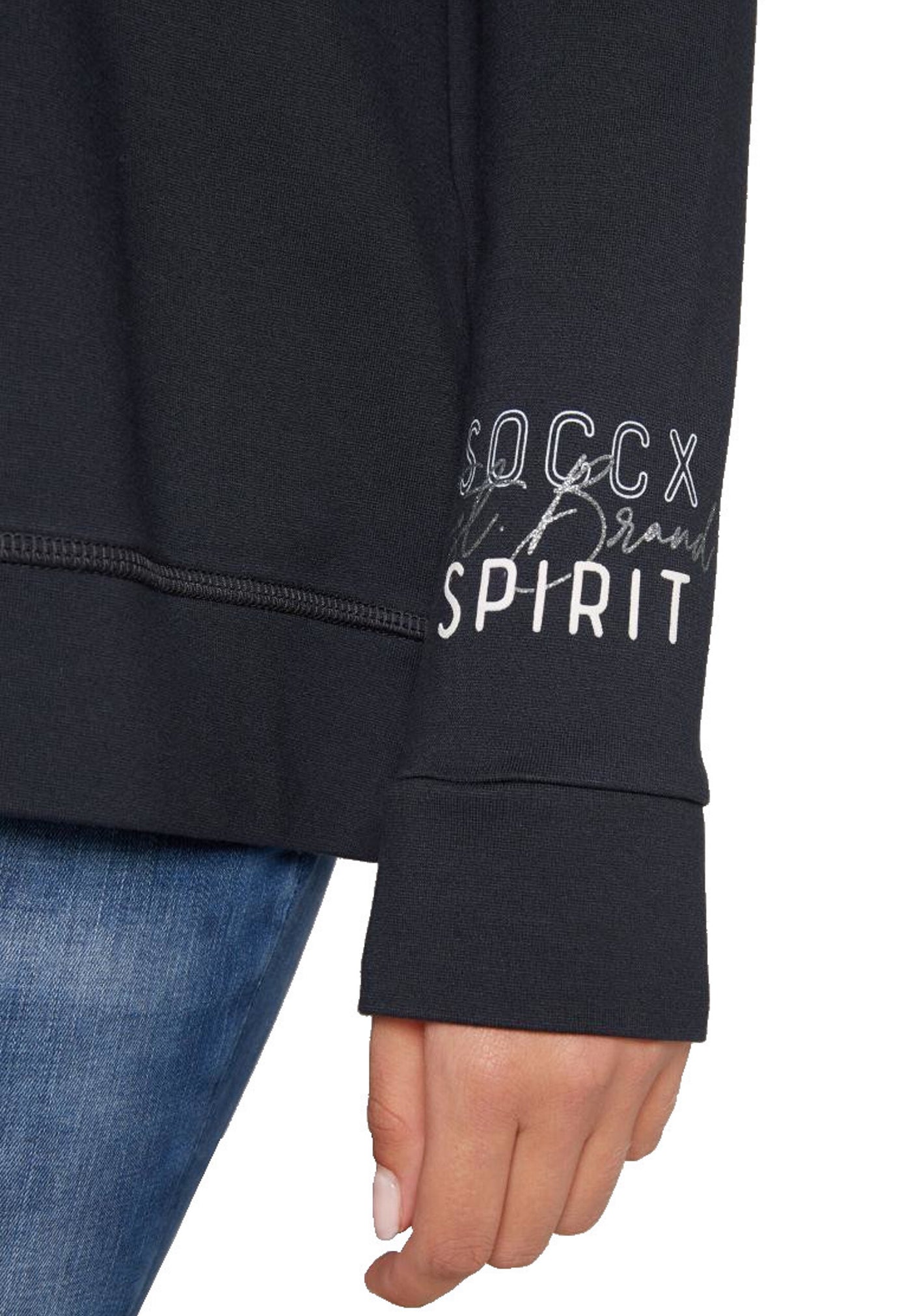 Soccx Into The Blue Hoody mit Kapuze