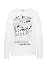 Soccx Into The Blue Langarmshirt
