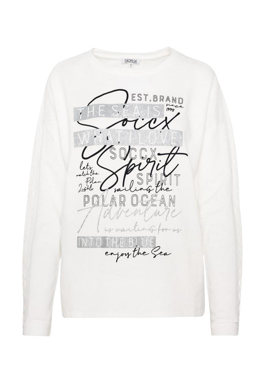 Soccx Into The Blue Langarmshirt