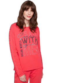 Soccx Into The Blue Langarmshirt