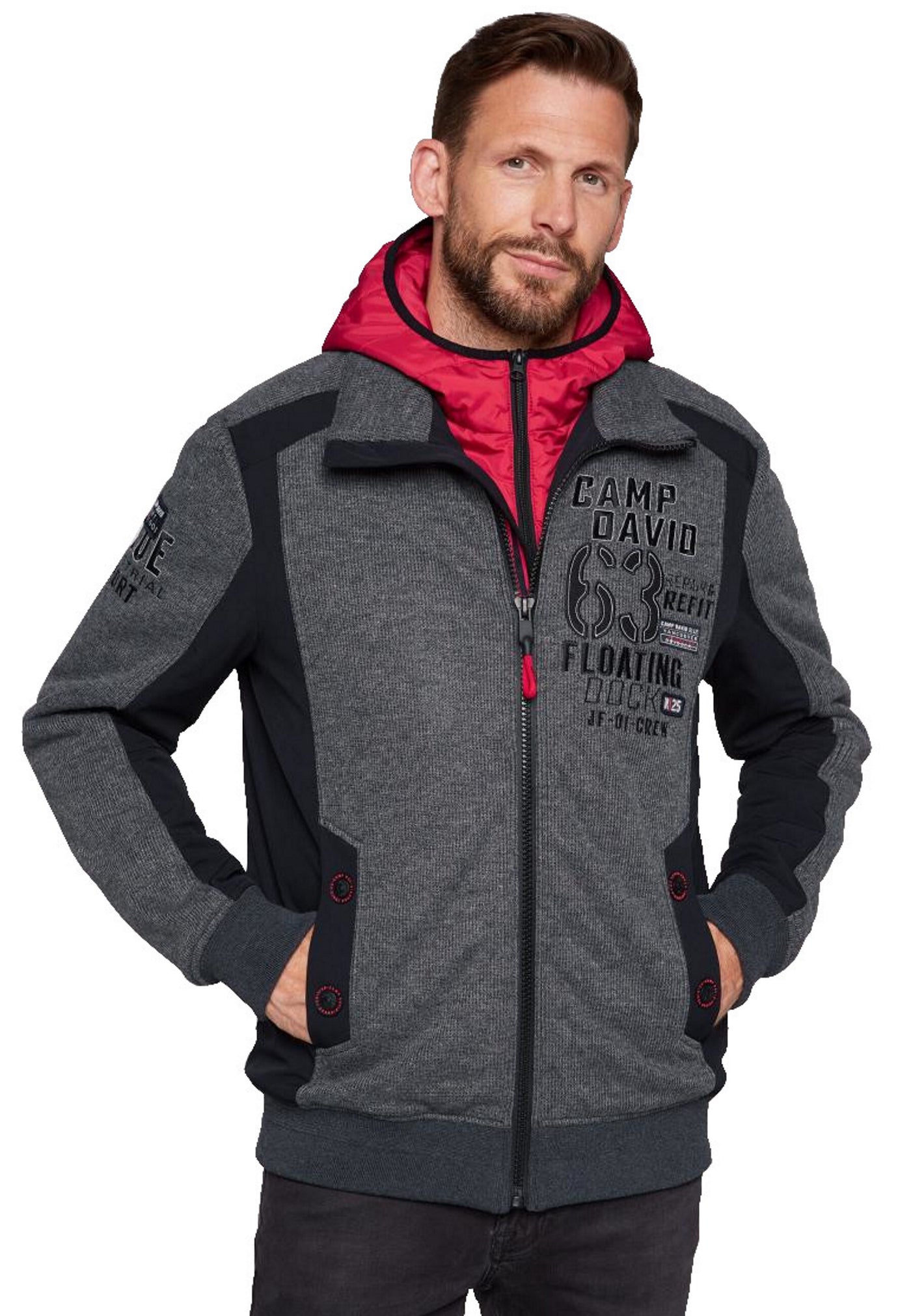 Camp David Shipyard Übergangsjacke