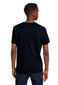 Tom Tailor Print T-Shirt mit Rundhalsausschnitt im Used Look