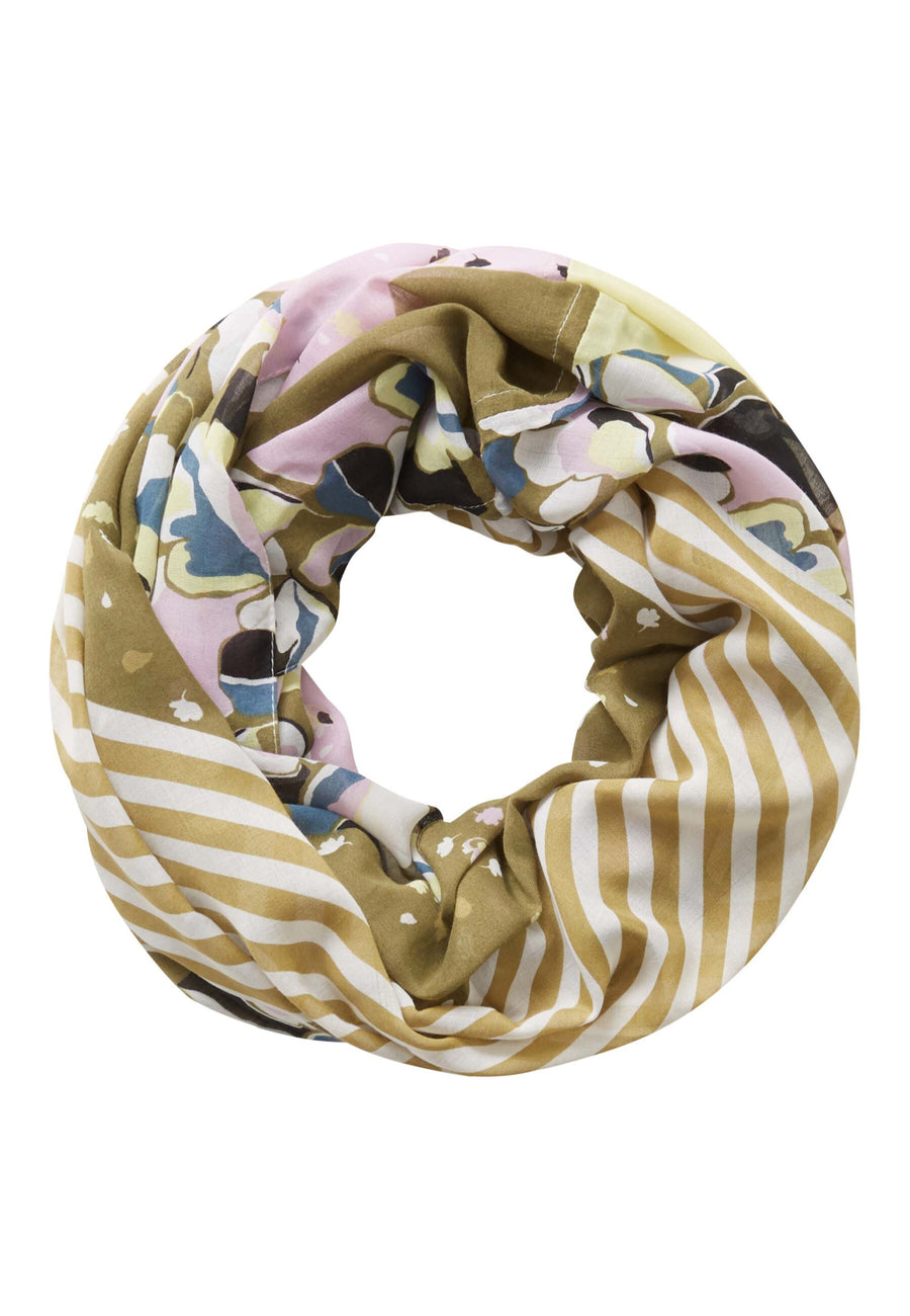 Tom Tailor Gemusterter Schlauchschal mit floralem Print
