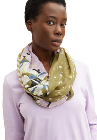 Tom Tailor Gemusterter Schlauchschal mit floralem Print