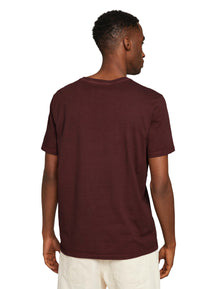 Tom Tailor Print T-Shirt mit Rundhalsausschnitt im Used Look