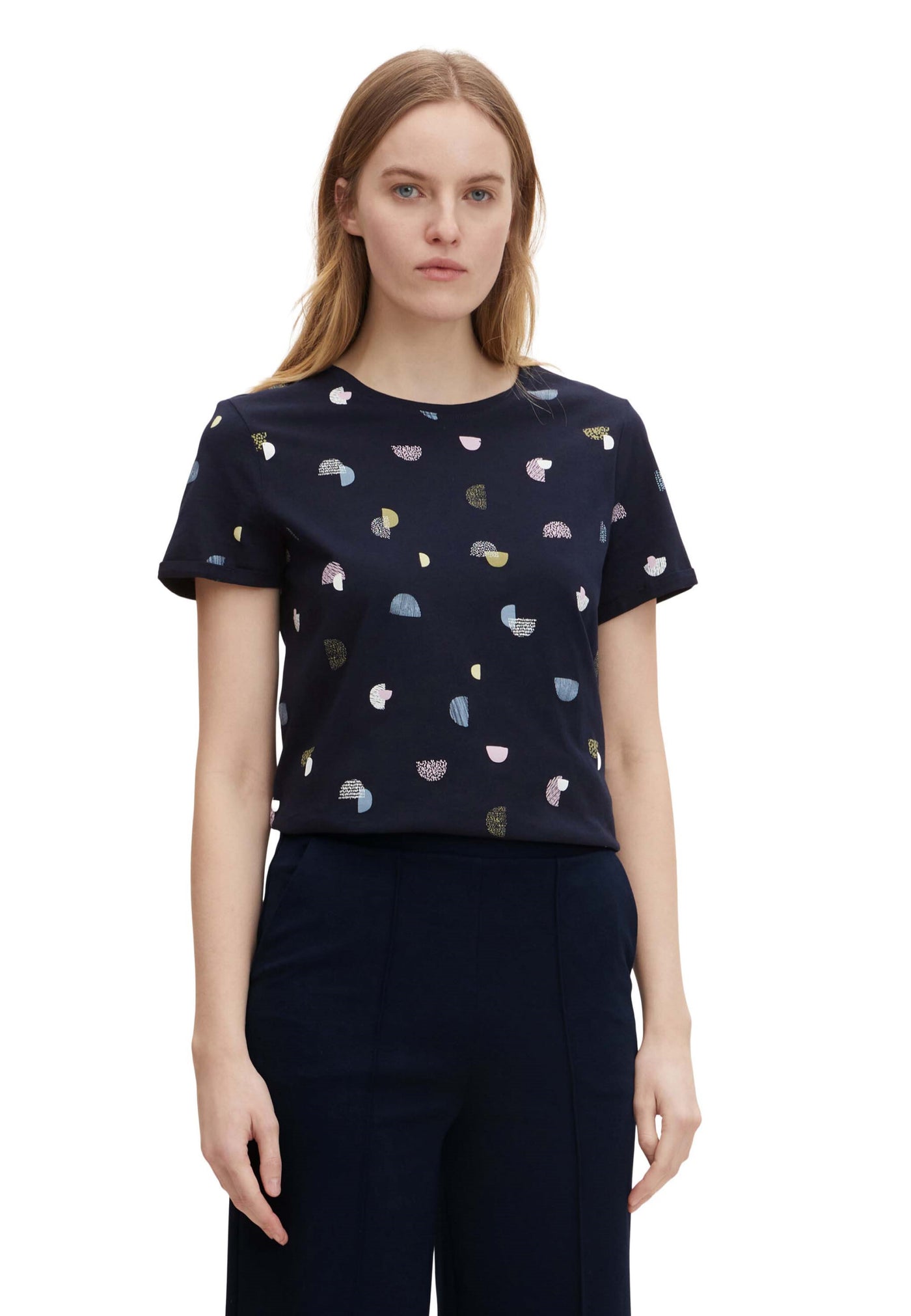 Tom Tailor Kurzarmshirt R-Neck