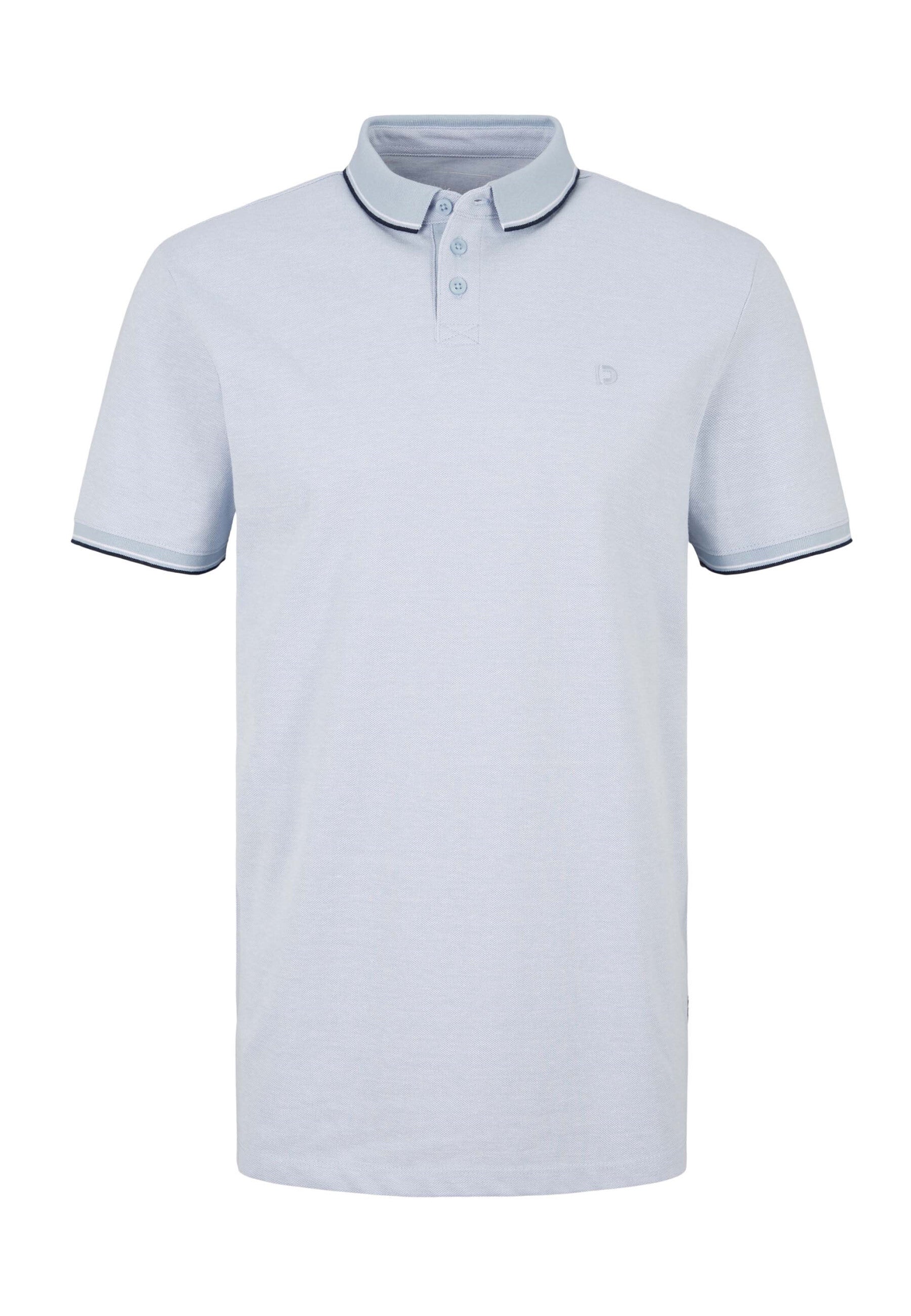 Tom Tailor Denim Male Shirt mit Polokragen und Knopfleiste in Regular Fit