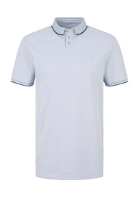 Tom Tailor Denim Male Shirt mit Polokragen und Knopfleiste in Regular Fit