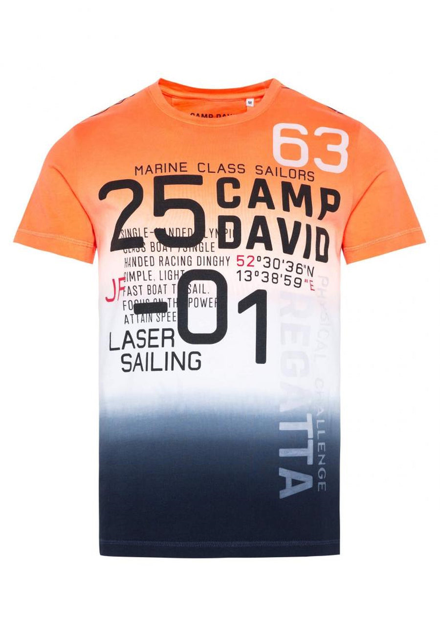 Camp David Laser Sailing Kurzarmshirt
