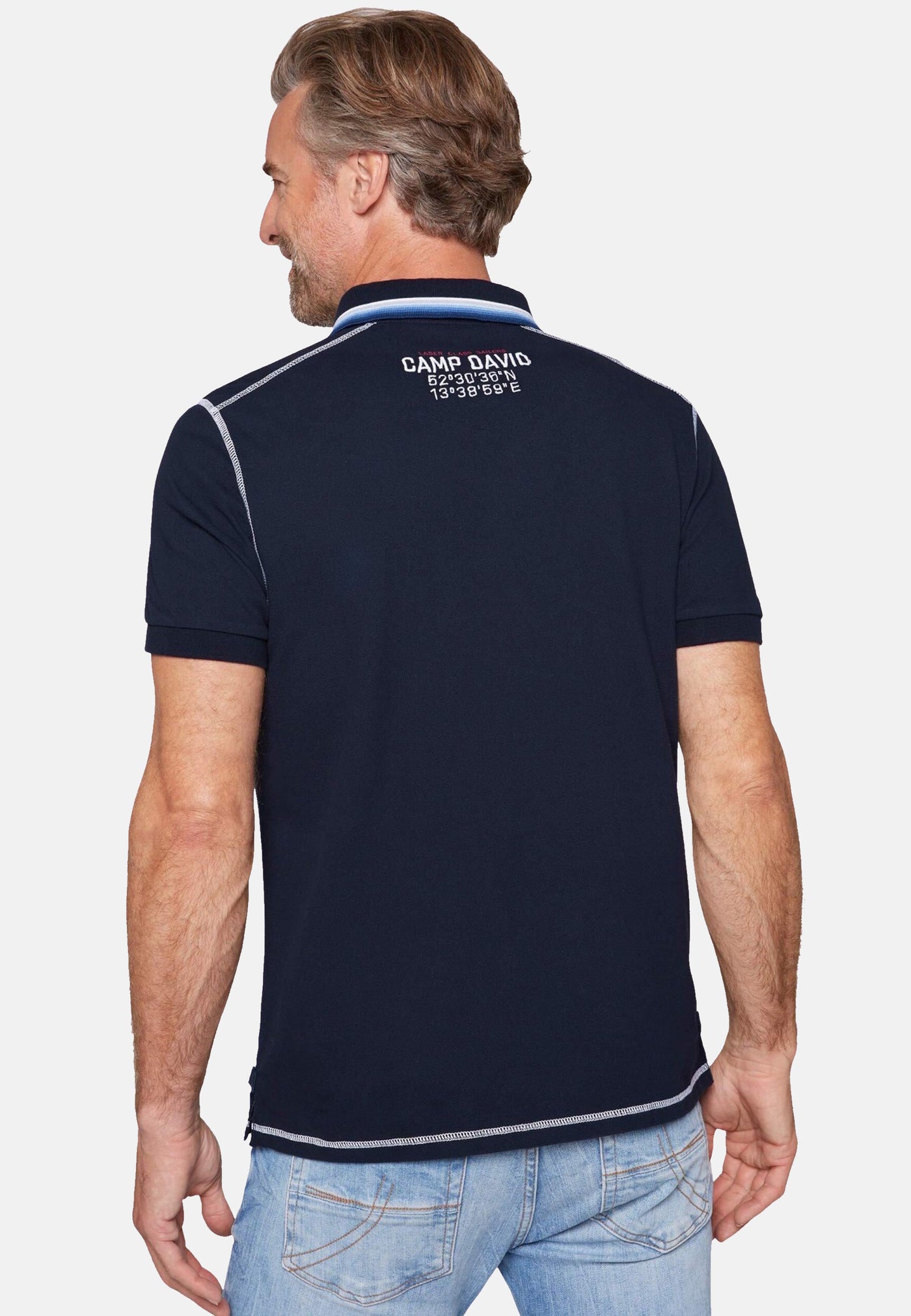 Camp David Laser Sailing Kurzarmshirt