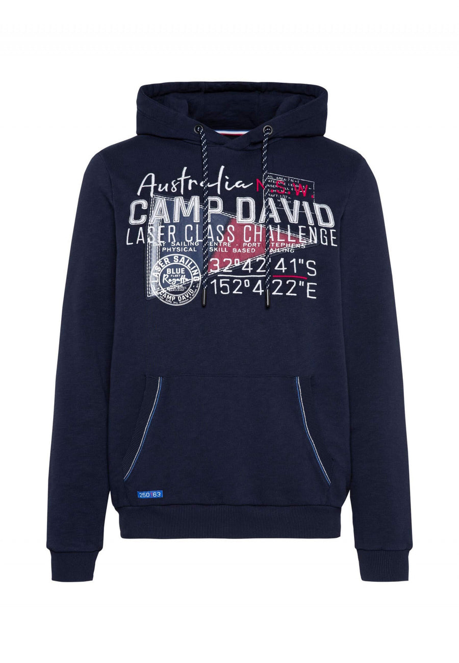 Camp David Laser Sailing Kapuzensweatshirt