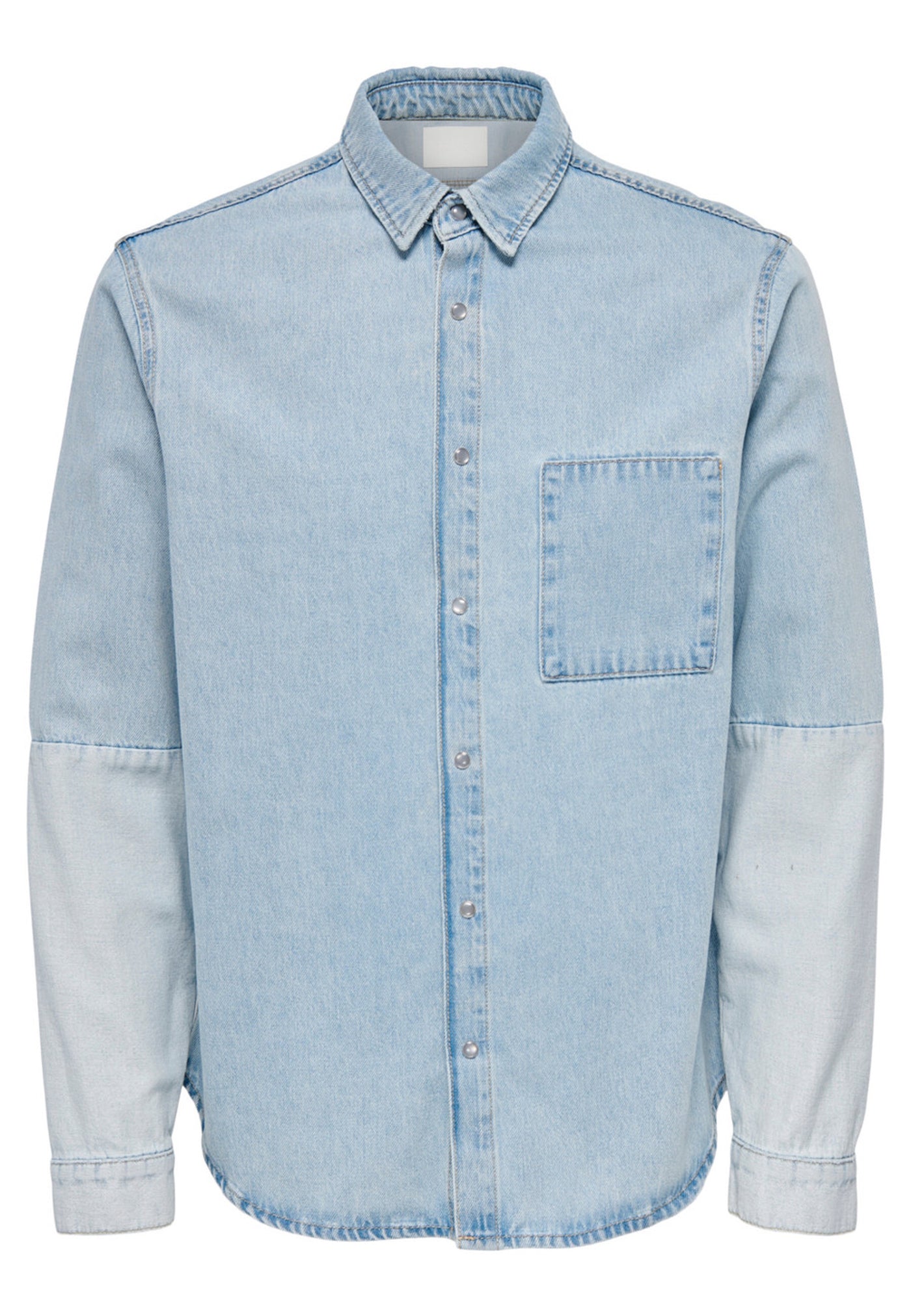 Only & Sons Langarmhemd STORM mit Kentkragen und aufgesetzter Brusttasche in Regular Fit