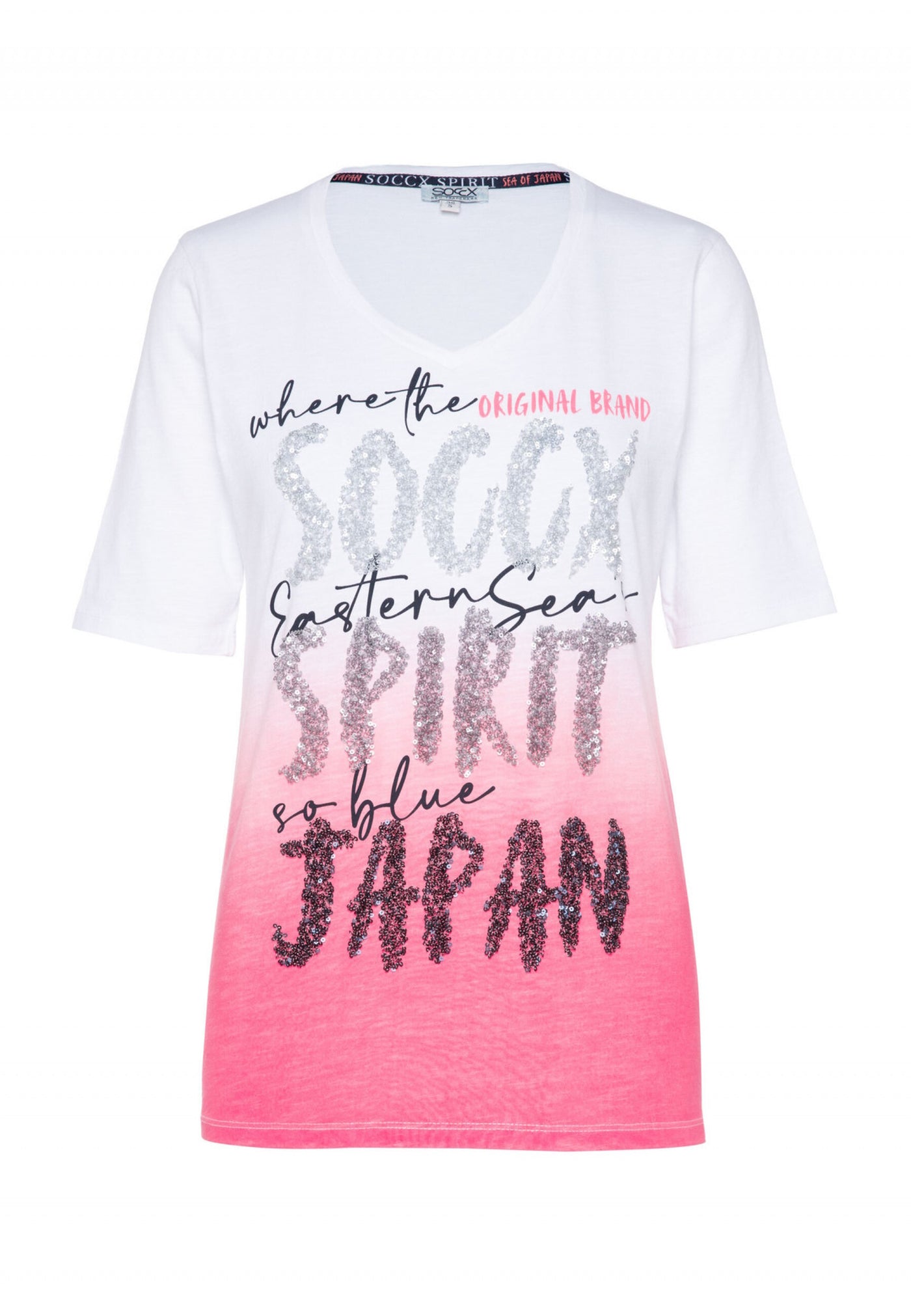 Soccx Konnichiwa Kurzarmshirt
