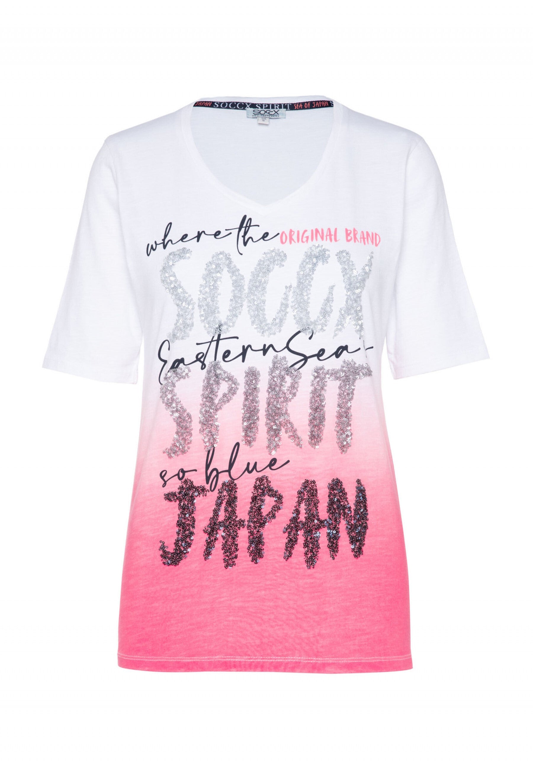 Soccx Konnichiwa Kurzarmshirt
