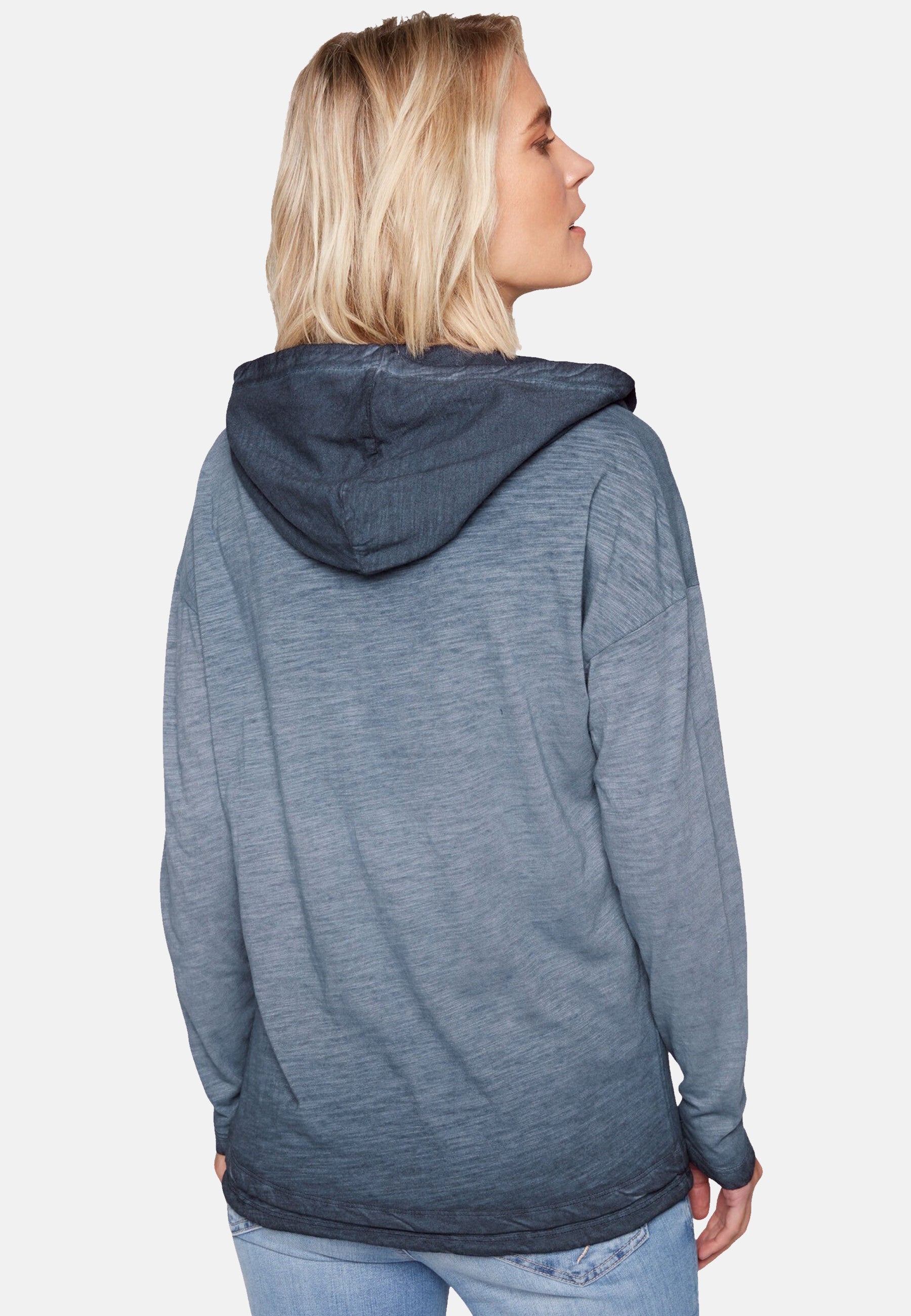 Soccx Konnichiwa Longsleeve mit Kapuze