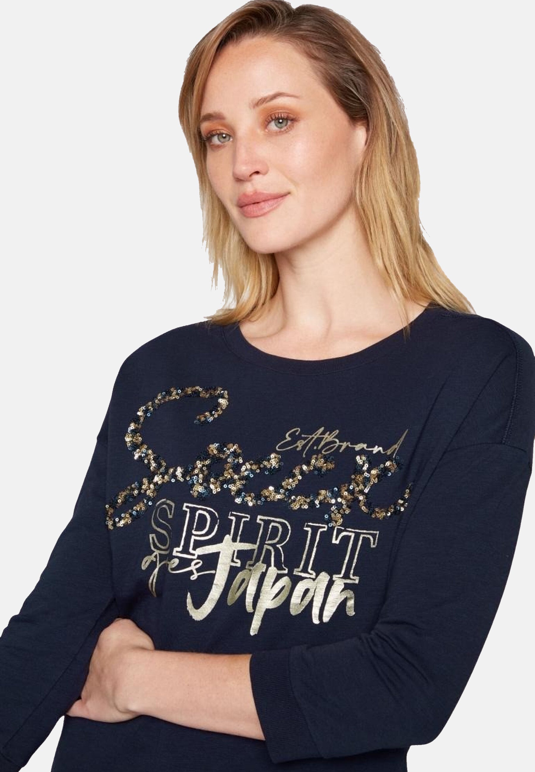 Soccx Konnichiwa Langarmshirt