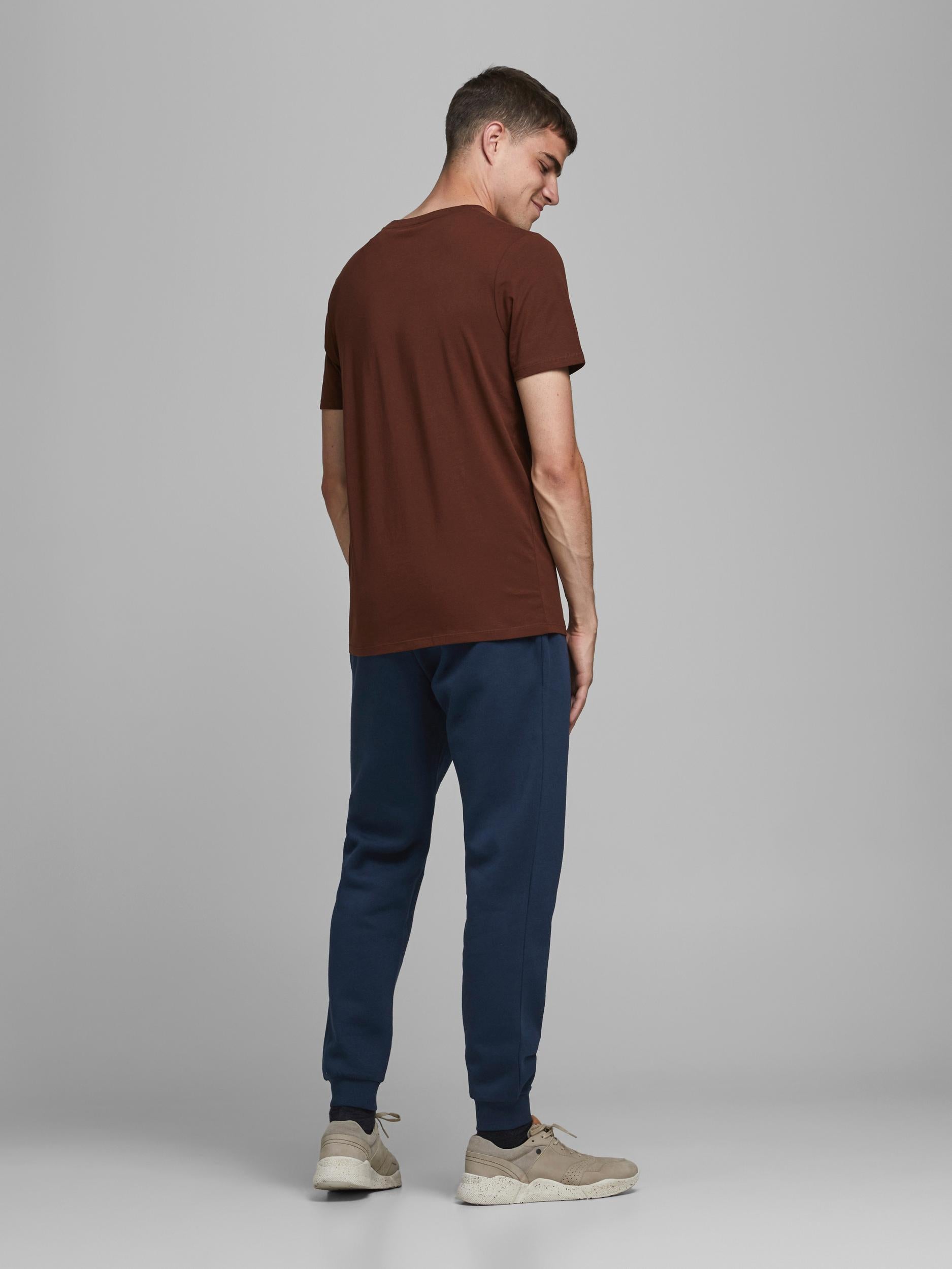 Jack & Jones Sweathose mit elastischem Bund und Logo-Print