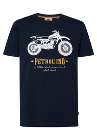 Petrol Industries Classic Print Kurzarmshirt