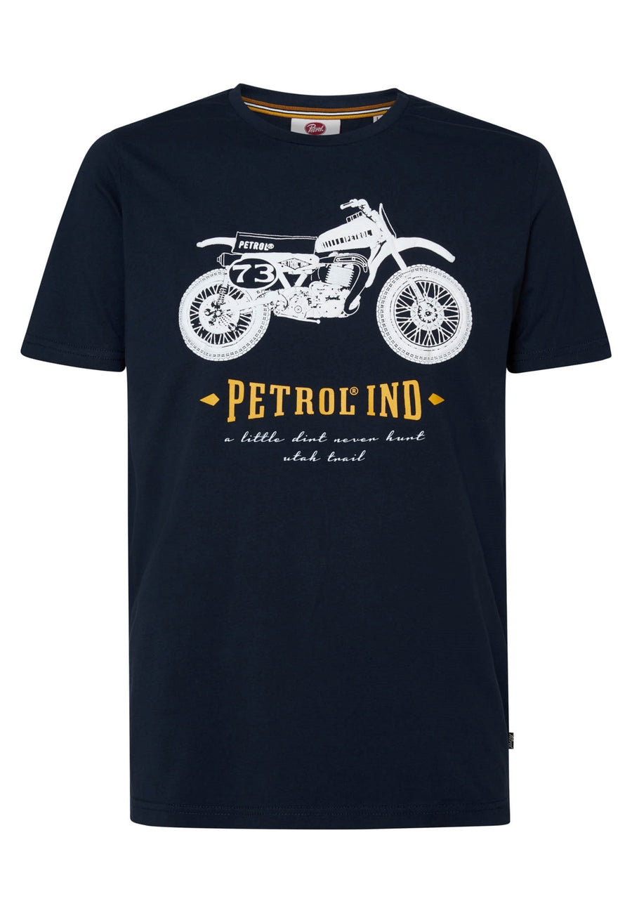 Petrol Industries Classic Print Kurzarmshirt