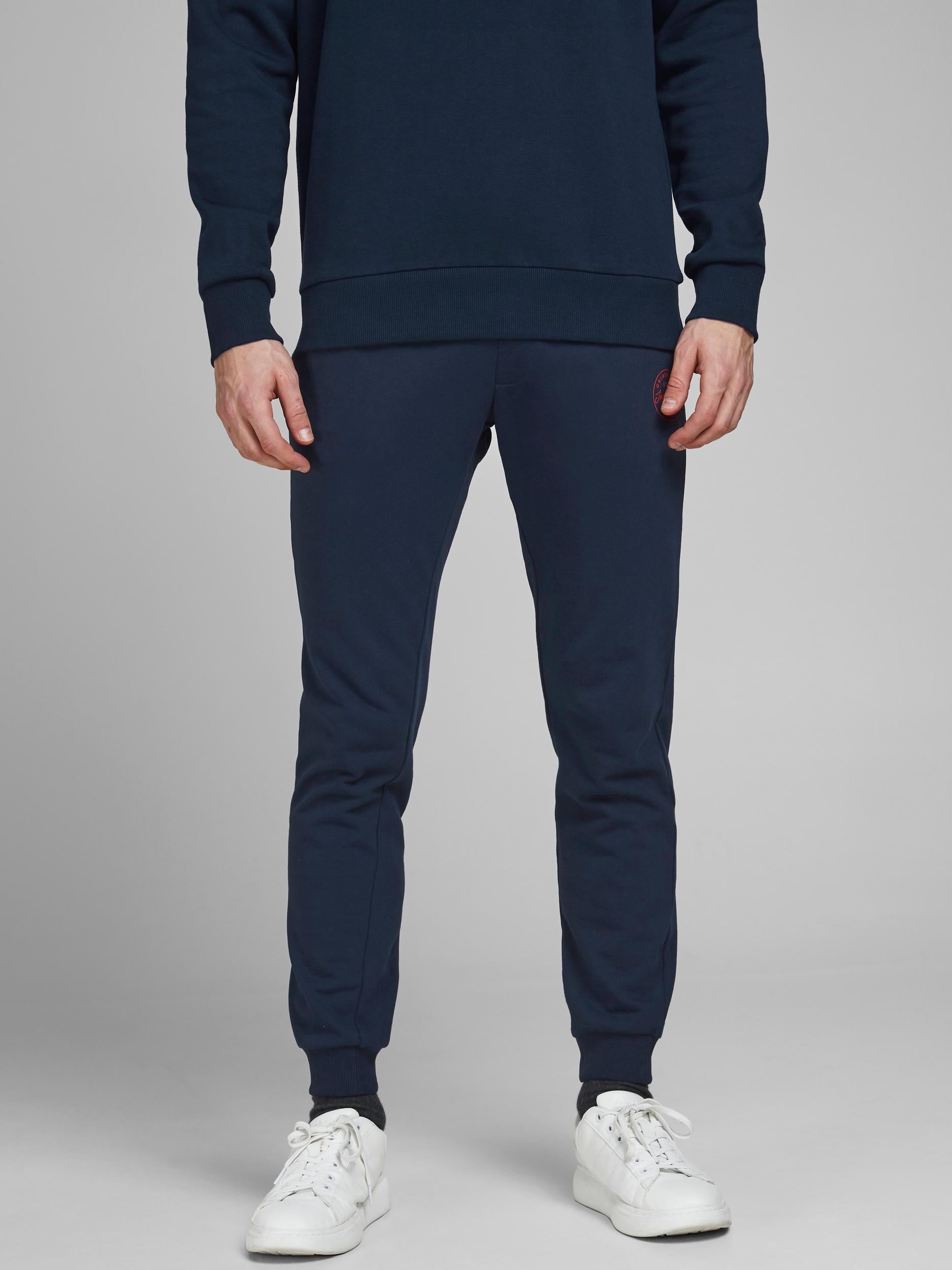 Jack & Jones 2er-Pack Sweathosen in bequemer Passform mit Kordelzug