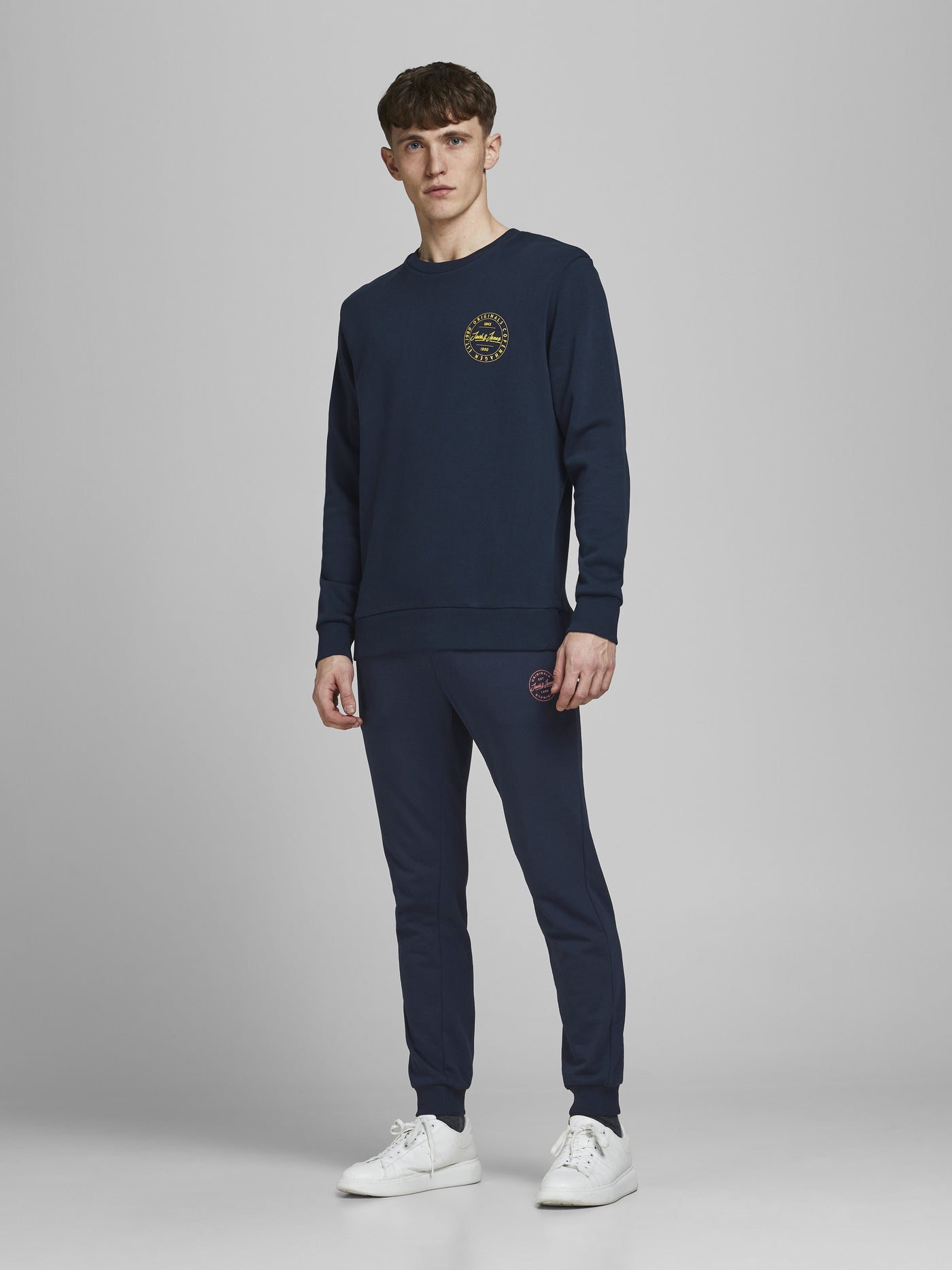 Jack & Jones 2er-Pack Sweathosen in bequemer Passform mit Kordelzug