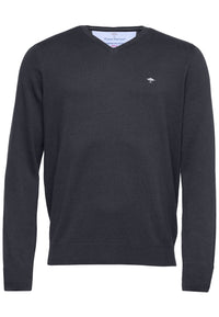 Fynch-Hatton Strickpullover mit V-Ausschnitt