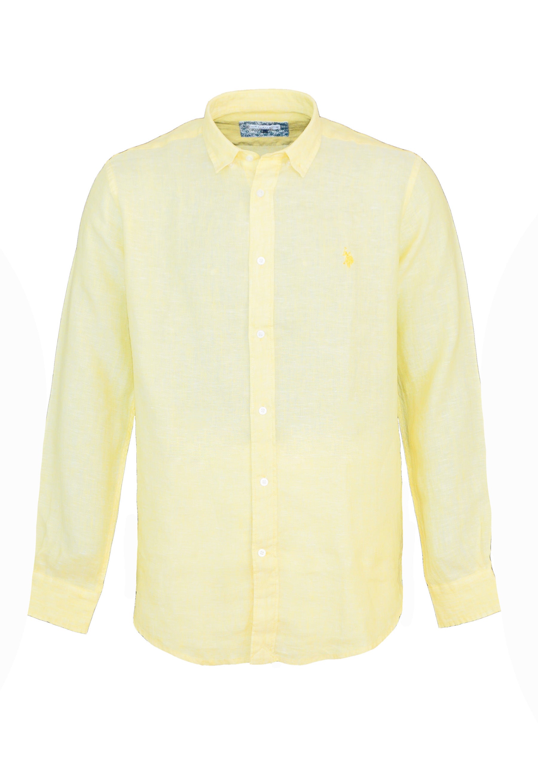 U.S. POLO Leinenhemd Button Down Linenshirt