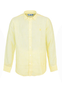 U.S. POLO Leinenhemd Button Down Linenshirt