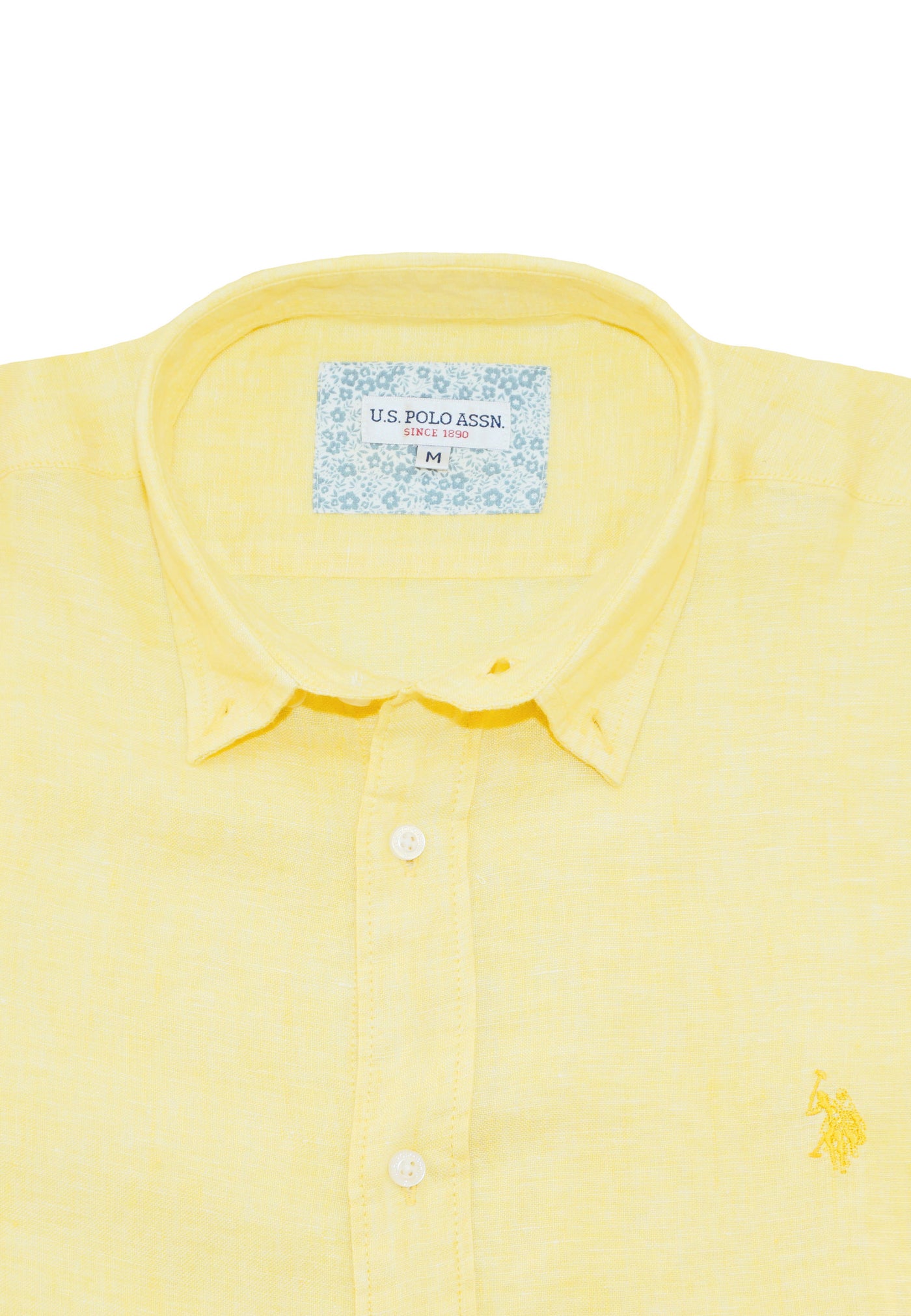 U.S. POLO Leinenhemd Button Down Linenshirt