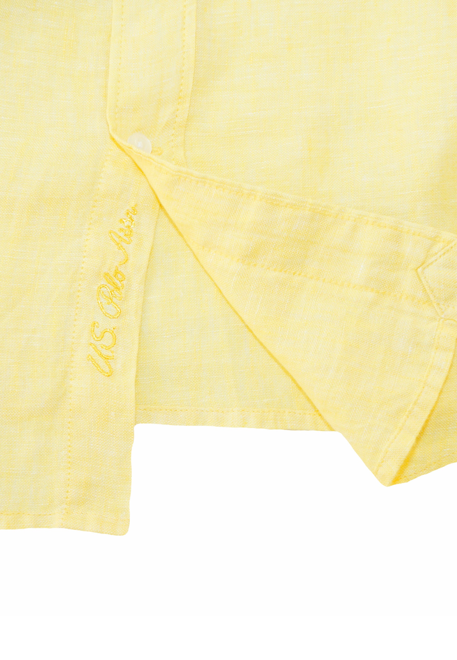 U.S. POLO Leinenhemd Button Down Linenshirt