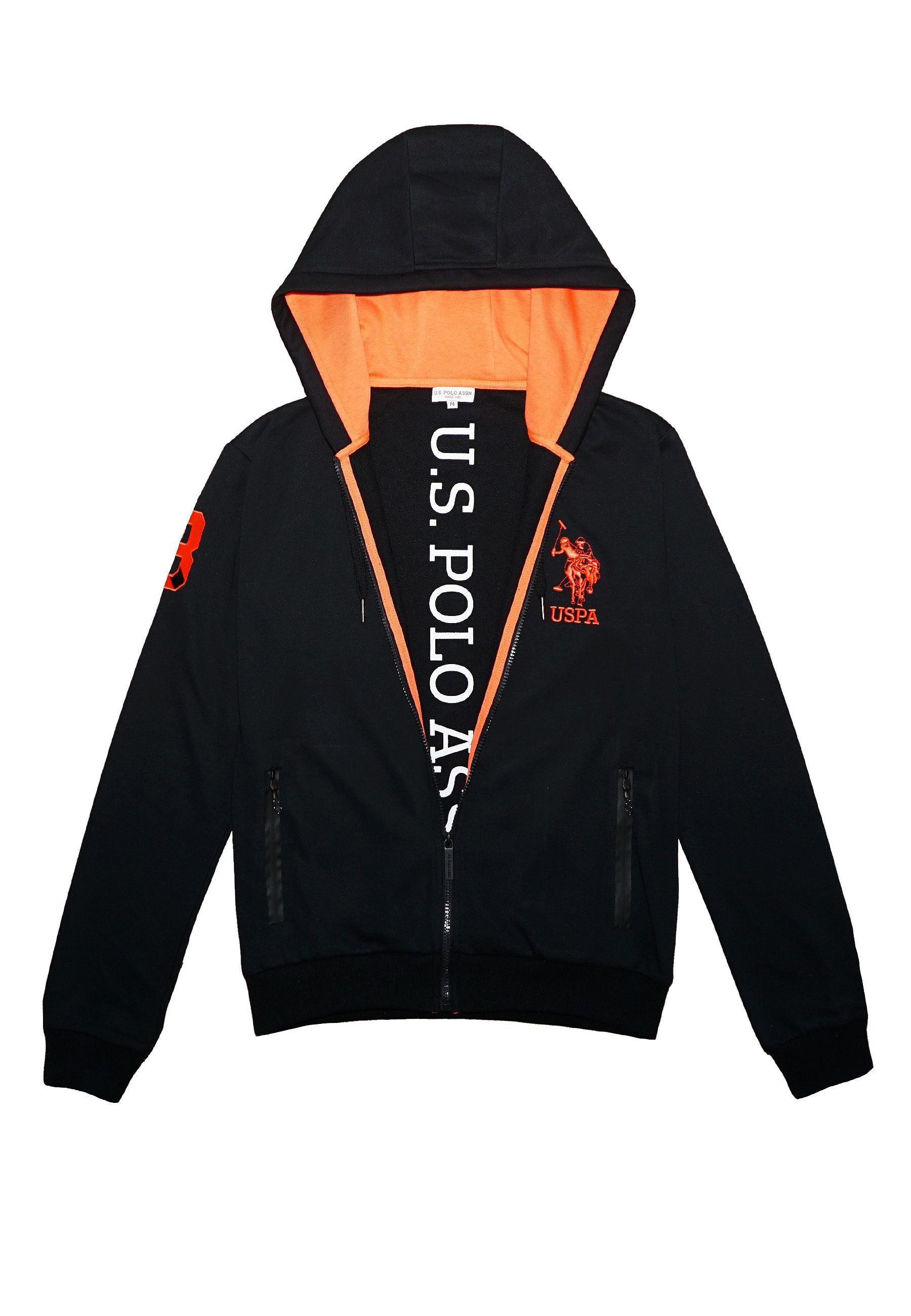 U.S. POLO Kapuzensweater Sweatjacket Hooded Brya