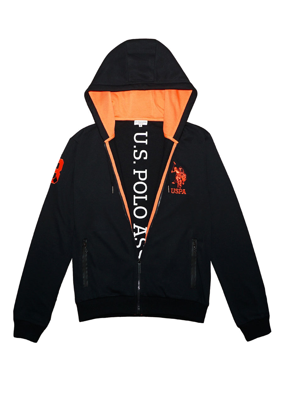 U.S. POLO Kapuzensweater Sweatjacket Hooded Brya